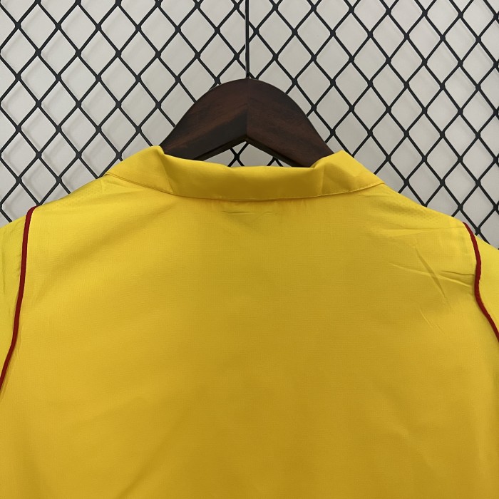 2024 Colombia Yellow Soccer Windbreaker Jacket Columbia Football Jacket