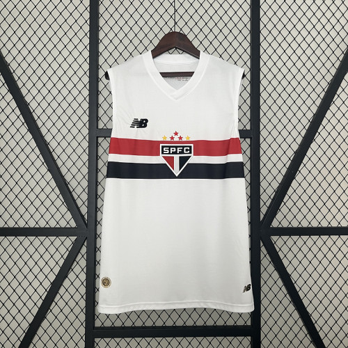 2024-2025 Sao Paulo White Soccer Vest