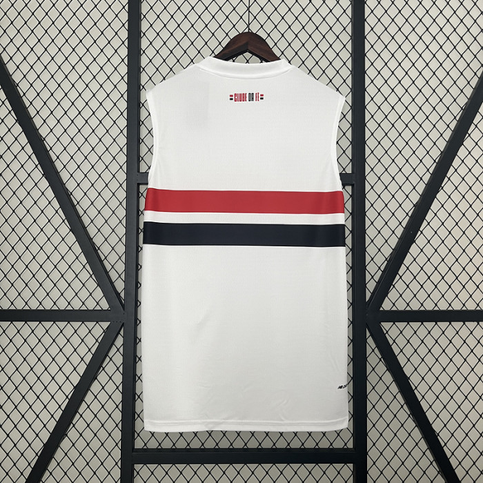 2024-2025 Sao Paulo White Soccer Vest