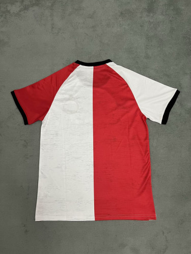Fan Version 2024-2025 Feyenoord Rotterdam Home Soccer Jersey