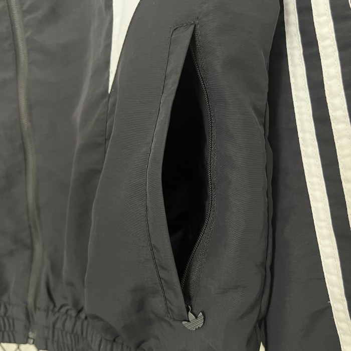 2024 AD Black Soccer Hoodie Football Windbreaker Jacket
