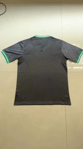 Fan Version 2024-2025 Feyenoord Rotterdam Away Black Soccer Jersey