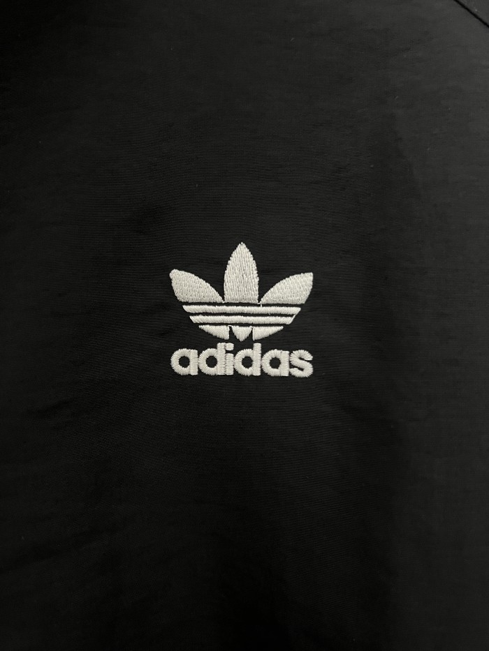 2024 AD Black Soccer Hoodie Football Windbreaker Jacket