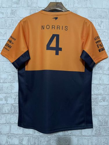 Maclaren 2024 Dark Blue 4 NORRIS Shirt Racing Jersey