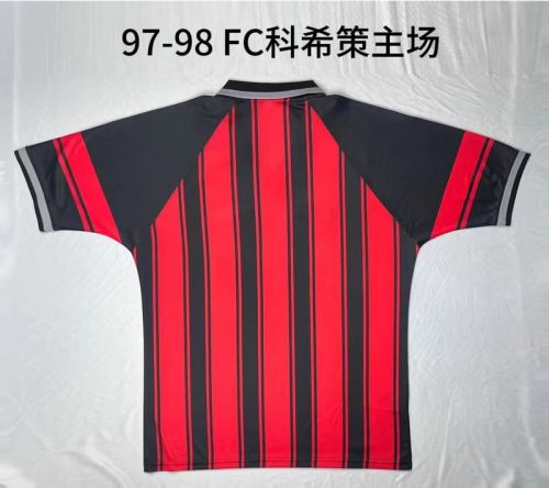 Retro Jersey 1997-1998 MFK Kosice Home Soccer Jersey Football Shirt