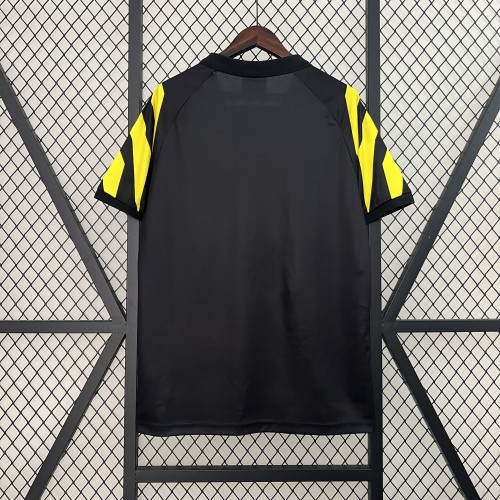Retro Jersey 1996-1997 Juventus Third Away Black/Yellow Soccer Jersey Vintage Football Shirt