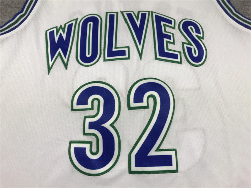Minnesota Timberwolves 32 TOWNS White NBA Jersey Basketball Shirt