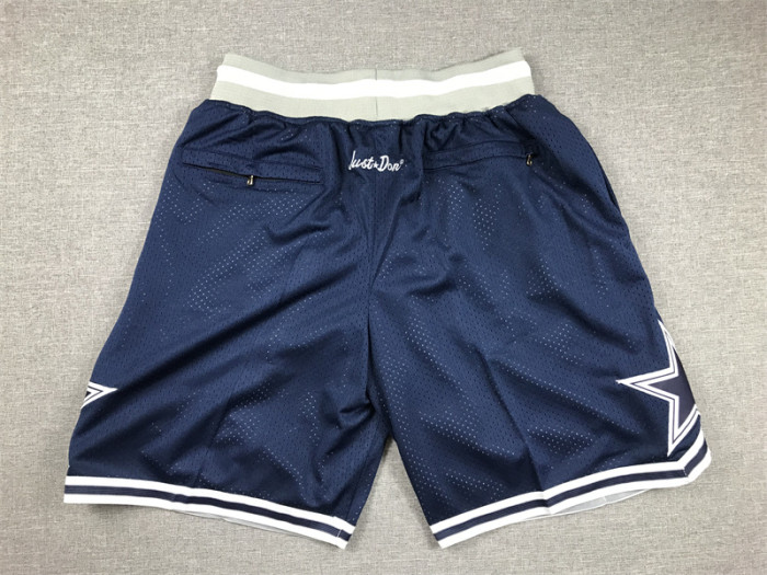 with Pocket Dallas Cowboys Navy NFL Shorts