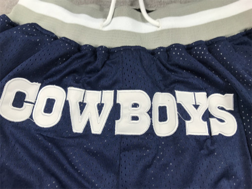 with Pocket Dallas Cowboys Navy NFL Shorts