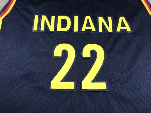 Indiana Fever 22 CLARK Dark Blue NBA Jersey Basketball Shirt