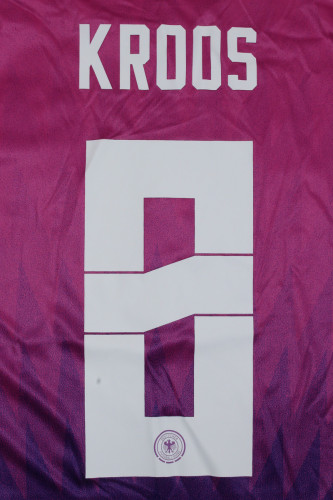 Fan Version Germany 2024 KROOS 8 Away Soccer Jersey Deutsch Football Shirt