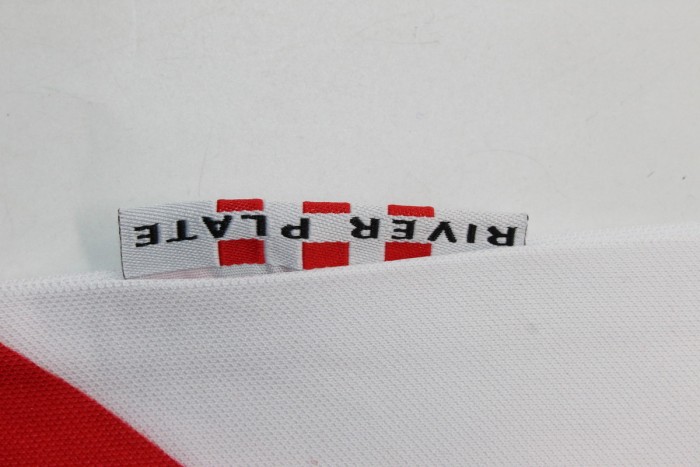 Retro Jersey 1998-1999 River Plate AIMAR 10 Home Soccer Jersey Vintage Football Shirt
