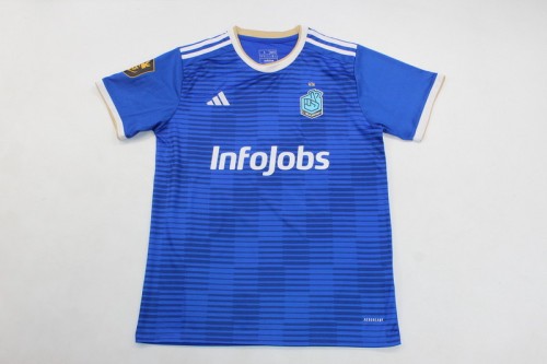 with League Patch Fans Version 2024-2025 El Barrio Home Soccer Jersey Football Shirt