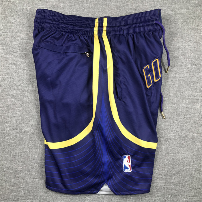 with Pocket Statement Edition Golden State Warriors NBA Shorts Basketball Shorts