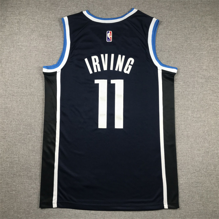 Statement Edition Dallas Mavericks 11 IRVING Dark Blue NBA Jersey Basketball Shirt