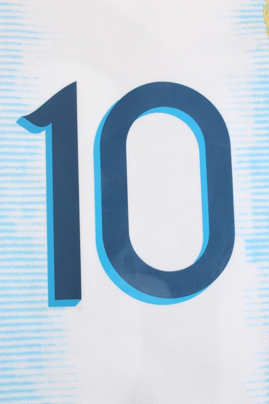 Retro Jersey 2019 Argentina MESSI 10 Home Soccer Jersey Vintage Football Shirt