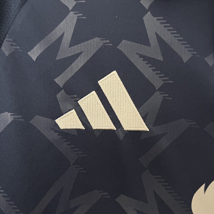 Fan Version 2024-2025 Manchester United Away Dark Blue Soccer Jersey Man United Football Shirt