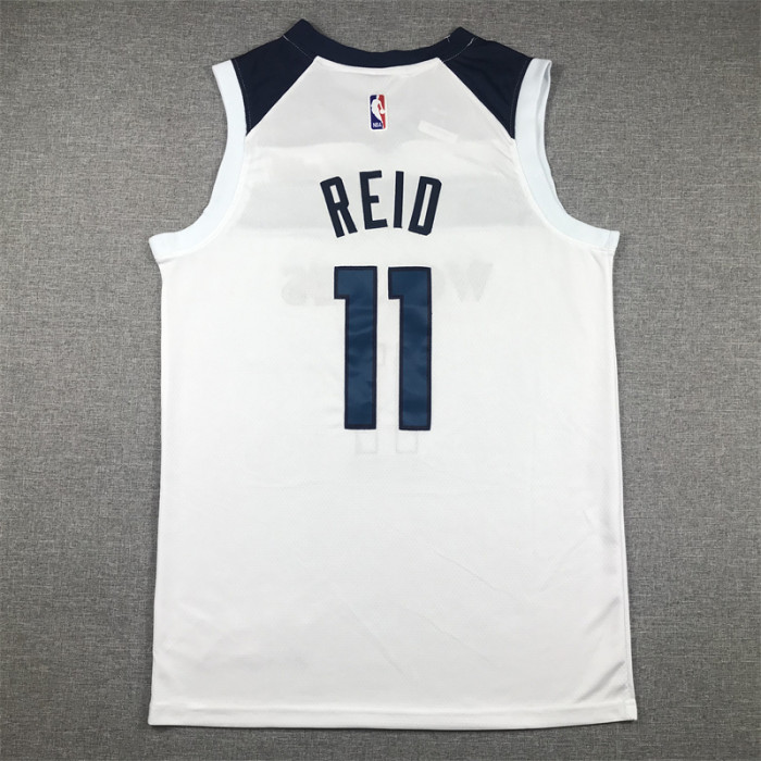 2024 Minnesota Timberwolves 11 REID White NBA Jersey Basketball Shirt