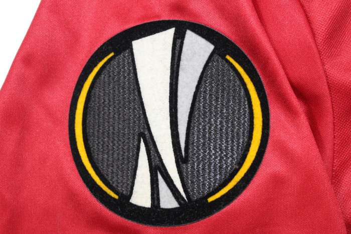 with Europa League Patch Retro Jersey 2016-2017 Manchester United Home Soccer Jeresy Vintage Football Shirt