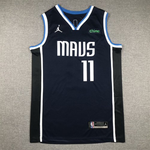 Statement Edition Dallas Mavericks 11 IRVING Dark Blue NBA Jersey Basketball Shirt