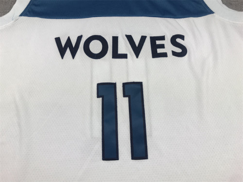 2024 Minnesota Timberwolves 11 REID White NBA Jersey Basketball Shirt