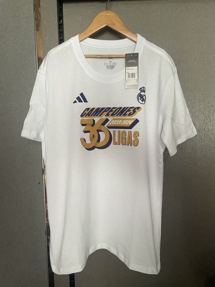 Real Madrid 36 Campeons Cotton T-shirts