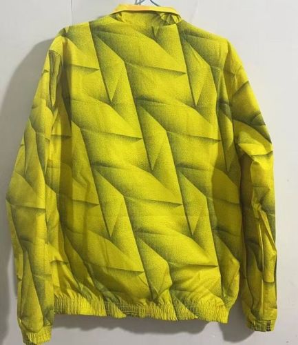 2024 Dortmund Trench Coat Soccer Reversible Windbreaker Jacket BVB Football Jacket