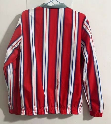 2024 Atletico Madrid Trench Coat Soccer Reversible Windbreaker Jacket