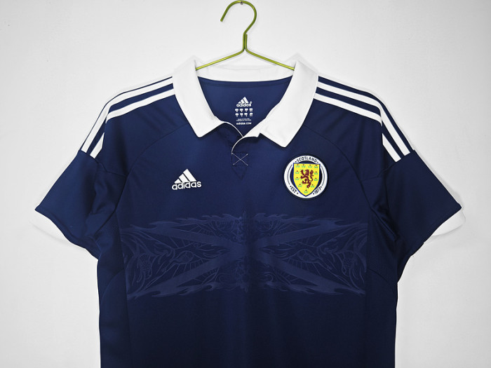 Retro Jersey 2012-2014 Scotland Home Soccer Jersey Vintage Football Shirt
