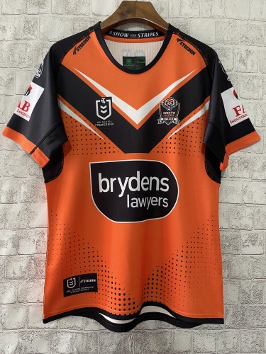 2024 Wests Tigers Orange NRL Rugby Jersey