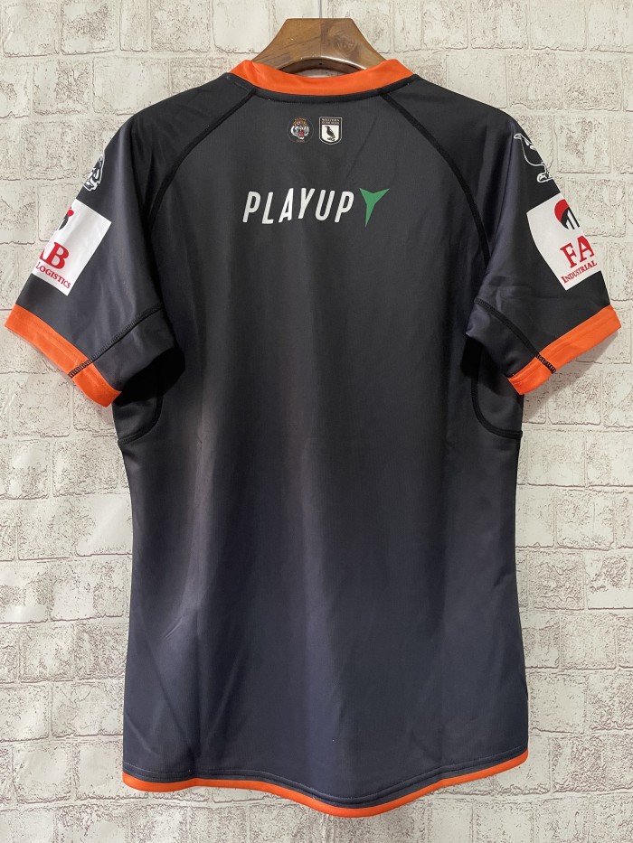 2024 Wests Tigers Black NRL Rugby Jersey