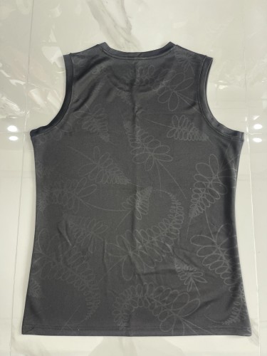 2024 All Blacks Black Rugby Vest