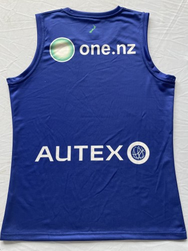 2024 New Zealand Warriors Blue Rugby Vest