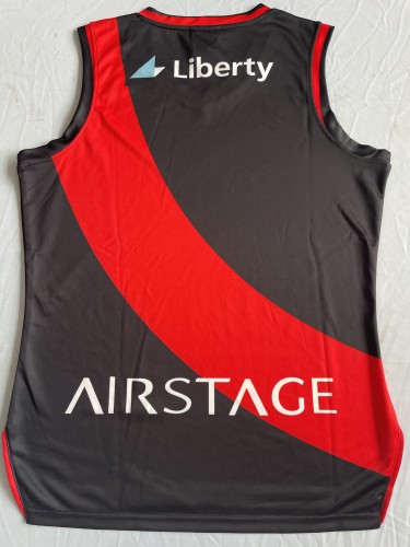 2024 AFL Black Rugby Vest