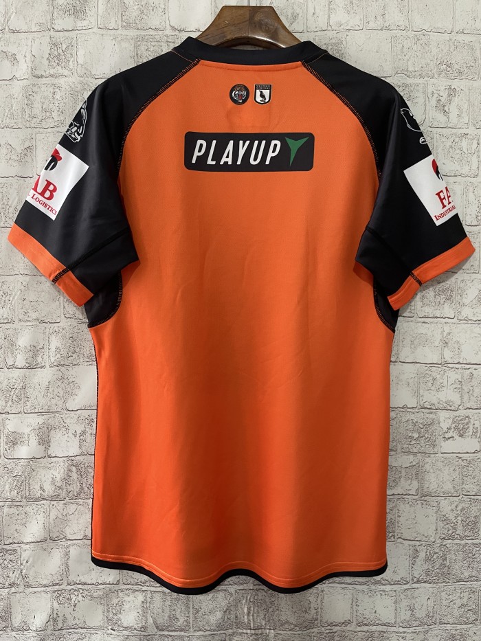 2024 Wests Tigers Orange NRL Rugby Jersey