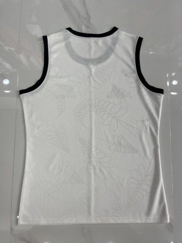 2024 All Blacks White Rugby Vest