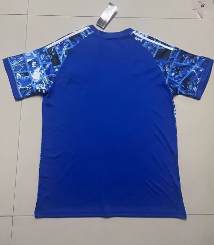 Fan Version Japan 2024 Blue Goku Version Soccer Jersey Football Shirt