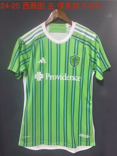 Fans Version 2024-2025 Seattle Sounders Home Soccer Jersey
