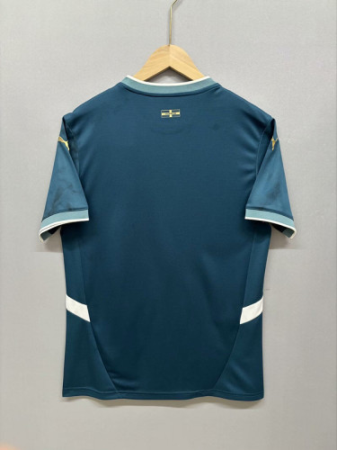 Fan Version 2024-2025 Olympique de Marseille Away Dark Blue Soccer Jersey Football Shirt