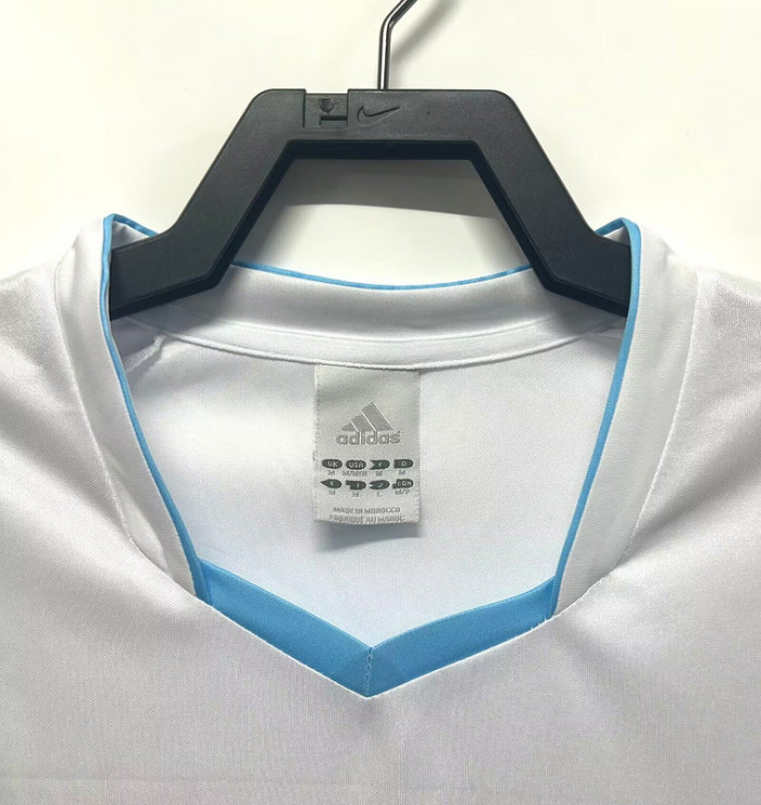 Retro Jersey 2002-2003 Marseille Home Soccer Jersey Vintage Football Shirt