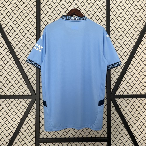 Fan Version Manchester City 2024-2025 Home Soccer Jersey Man City Football Shirt