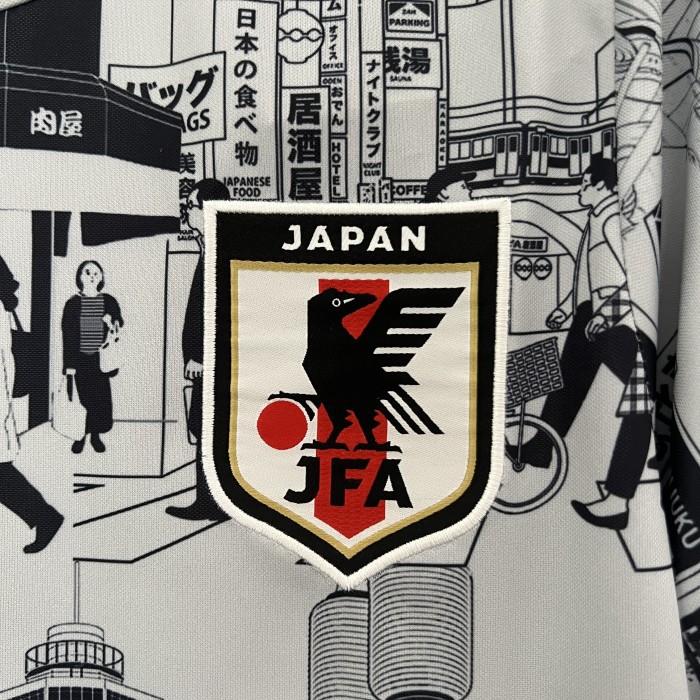 Fan Version 2024 Japan Black Tokyo Edition Soccer Jersey Football Shirt