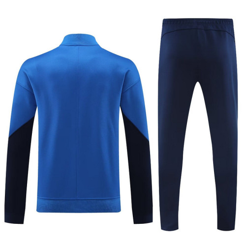 NK2306 Blank Soccer Training Jacket and Pants Football Suits