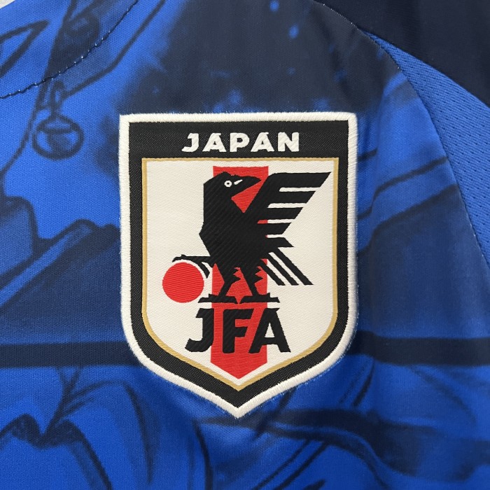Fan Version Japan 2024 Blue Special Edition Soccer Jersey Football Shirt