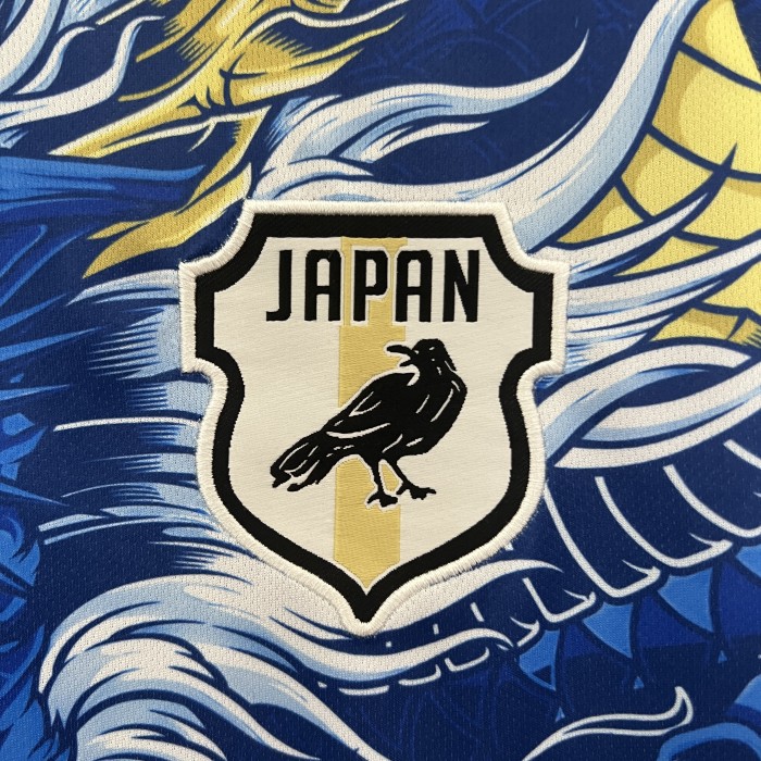 Fan Version 2024 Japan Blue Soccer Jersey Football Shirt