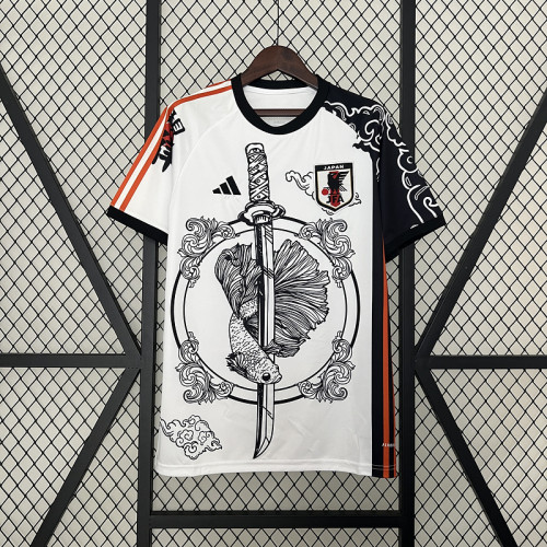 Fan Version Japan 2024 TSUBASA Katana Version Soccer Jersey Football Shirt