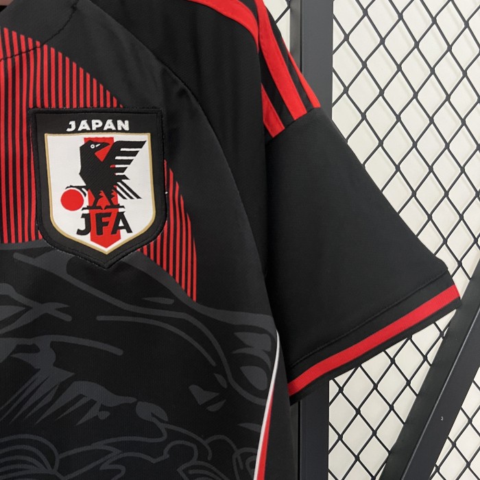 Fan Version 2023 Japan Black/Red Special Edition Soccer Jersey Football Shirt