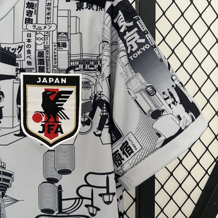 Fan Version 2024 Japan Black Tokyo Edition Soccer Jersey Football Shirt