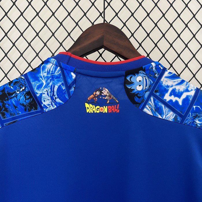 Fan Version Japan 2024 Dark Blue Dragon Version Soccer Jersey Football Shirt