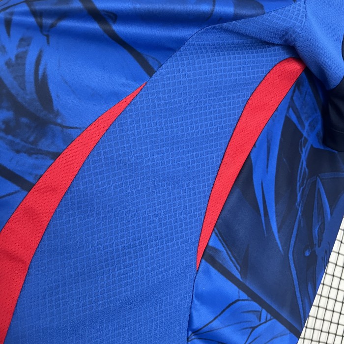 Fan Version Japan 2024 Blue Special Edition Soccer Jersey Football Shirt